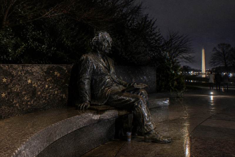 Monuments By Moonlight, Evening Walk
